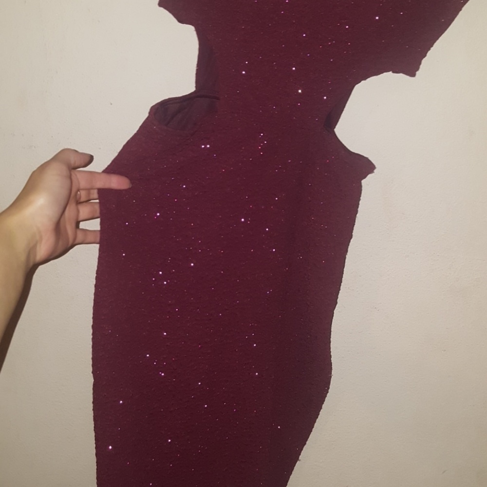 💄Burgundy Sexy Short Dress💄⚘😍